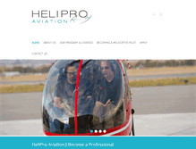 Tablet Screenshot of heliproaviation.com
